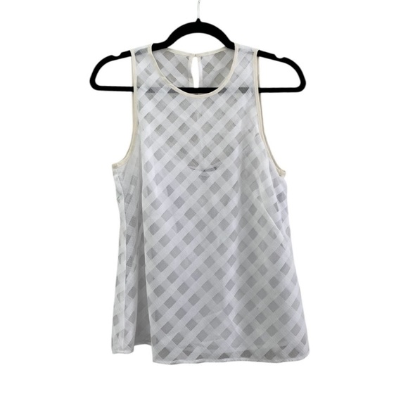 Nanette Lepore Lattice Print Top - Picture 1 of 8